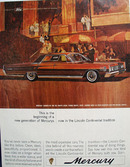Mercury And Del Monte Lodge In Calif Ad 1964