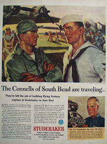 Studebaker The Connells of South Bend Ad 1943