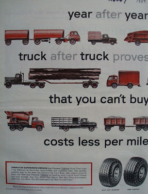 Firestone Year After Year After Year Ad 1957