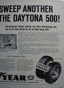 Goodyear Tires Big Race Event Ad 1960