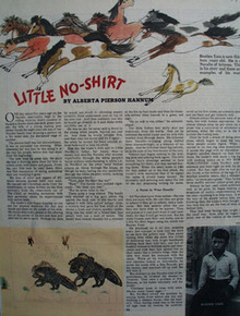 Little No Shirt Short Story 1944