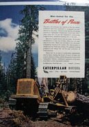 Caterpillar Battles of Peace Ad 1945