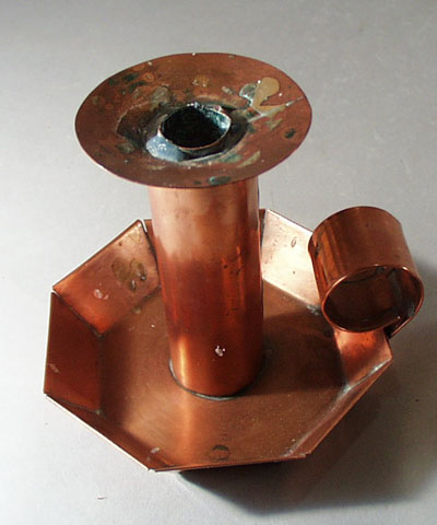 Copper Candle Holder