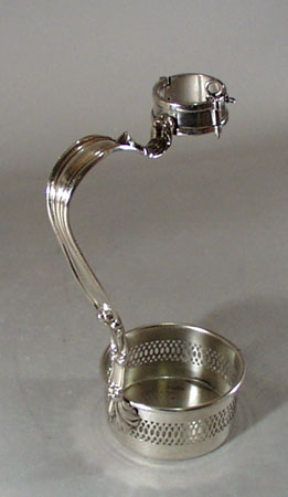 Bottle carrier Eales Silverplate