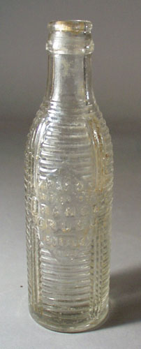 Orange Crush 1920 clear bottle
