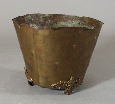 Thin Brass flower pot Hampton VA