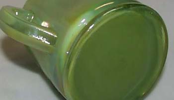Summitt Glass Jadite Iridescent Measuring Cup
