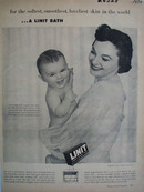Linit Starch For a Linit Bath Ad 1954