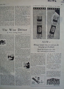 Eveready Flashlight Metal Ring For Hanging Ad 1926