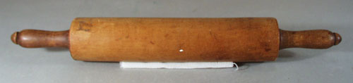 Maple Rolling pin, nice older rolling pin, maple wood medium