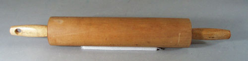Maple Rolling pin, nice older rolling pin, maple wood