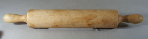 Maple Rolling pin, nice older rolling pin, maple wood