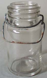 Unmarked Half Pint Canning Jar