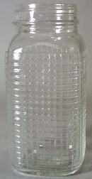 Unmarked Checker Pattern Qt Jar