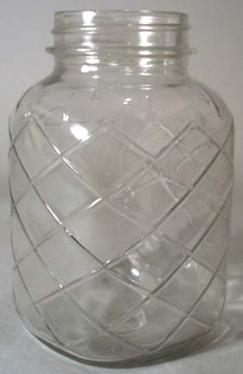 Unmarked Plaid Pattern Qt Jar