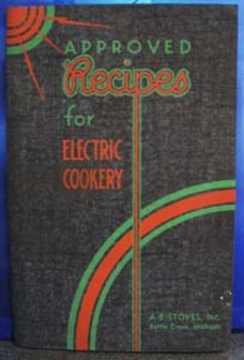 Recipes and Instructions For Electric Range 1936