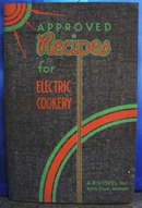 Recipes and Instructions For Electric Range 1936