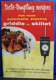 Temping Recipes For Electric Griddle Skillet 1960