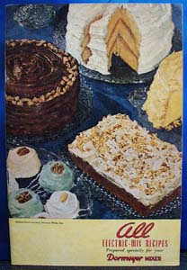 Dormeyer Mixer Electric Mix Recipes 1946