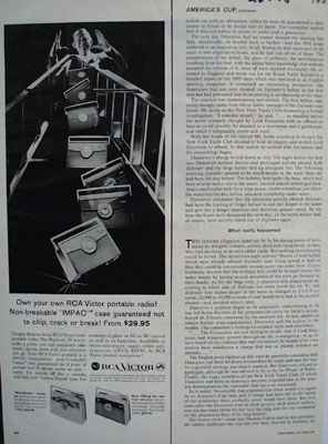 RCA Victor Non Breakable Case Ad 1958
