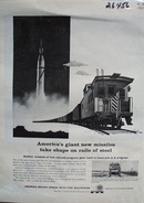 Assn. American Railroads Rails of Steel Ad 1959