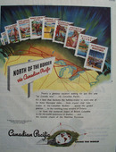 Canadian Pacific North Of The Border Ad 1946