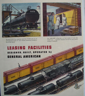 General American Leasing Facilities Ad 1948