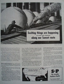 Southern Pacific Exciting Things Happen Ad 1944