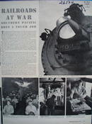 Southern Pacific Railroads At War Article 1942