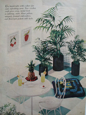 Handcrafts In Cool Area Ad 1968