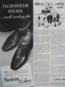 Florsheim Shoes worth Waiting For Ad 1945