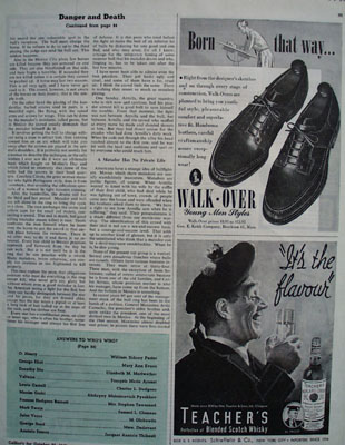 Walk Over Shoes Born That Way Ad 1945