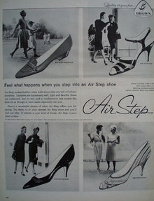 Air Step Feel What Happens Ad 1960