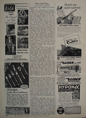 Dirilyte Tableware Golden Hued Ad 1951