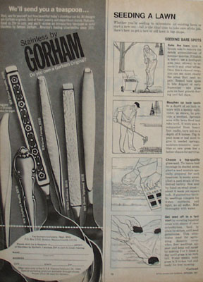 Gorham We Will Send You A Teaspoon Ad 1967