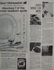 All Dishwasher Ends Water Spots Ad 1964