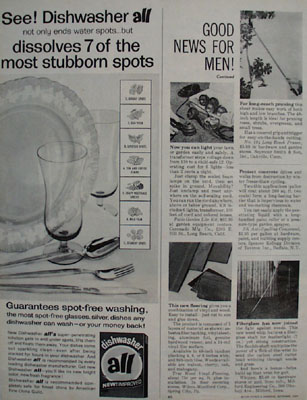 All Dishwasher Ends Water Spots Ad 1964