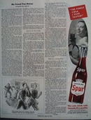 Spur The Cola Drink With Canada Dry Quality Ad 1944