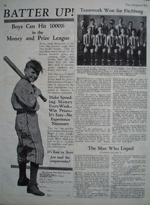 Fitchburgh High School Basketball Team Article 1926