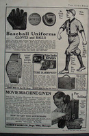 Robert More Co And Baseball Uniforms Ad 1927