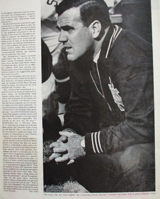 Ara Parseghian Article And Picture 1964