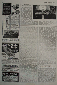 South Bend Bait Complete Fishing Outfit Ad 1931
