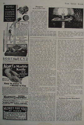 South Bend Bait Complete Fishing Outfit Ad 1931