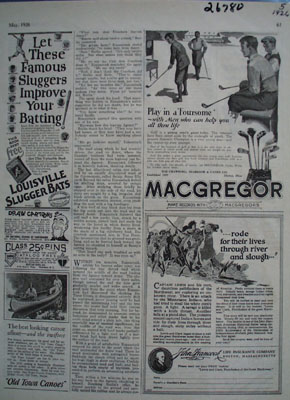 Macgregor Play In A Foursome Ad 1926