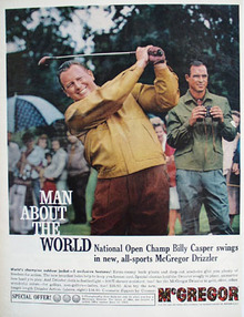 McGregor And Billy Casper Ad 1960