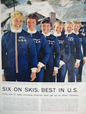 Six Olympic Ladies Represent The U.S. Article 1960