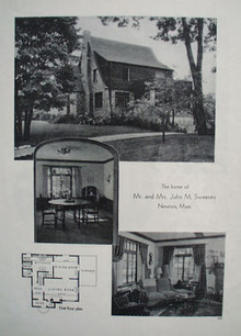 John M Sweeney Home Newton Mass Picture 1933