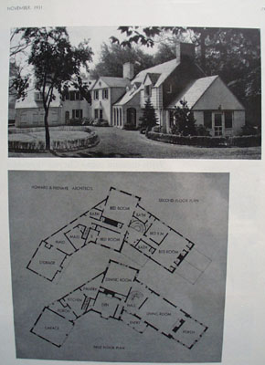 L A Norton Home W. Orange NJ Picture 1931