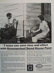 Glidden Pain 7 Ways to Save Ad 1965