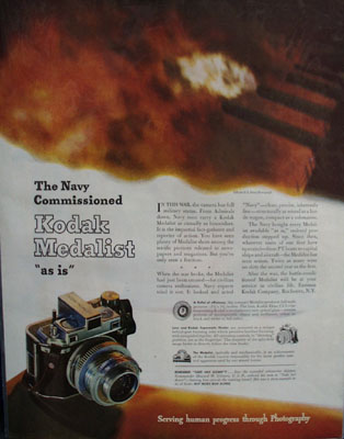 Eastman Kodak Navy commissioned Ad 1944